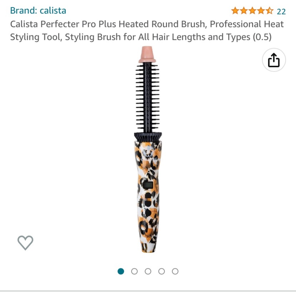Heated brush perfecter plus